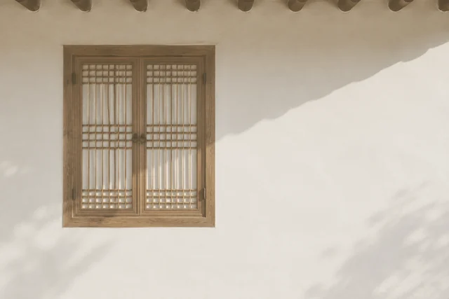 hanok-window.jpg, Faded film
