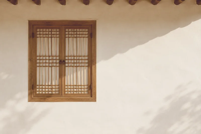 hanok-window.jpg with warm-matte.json