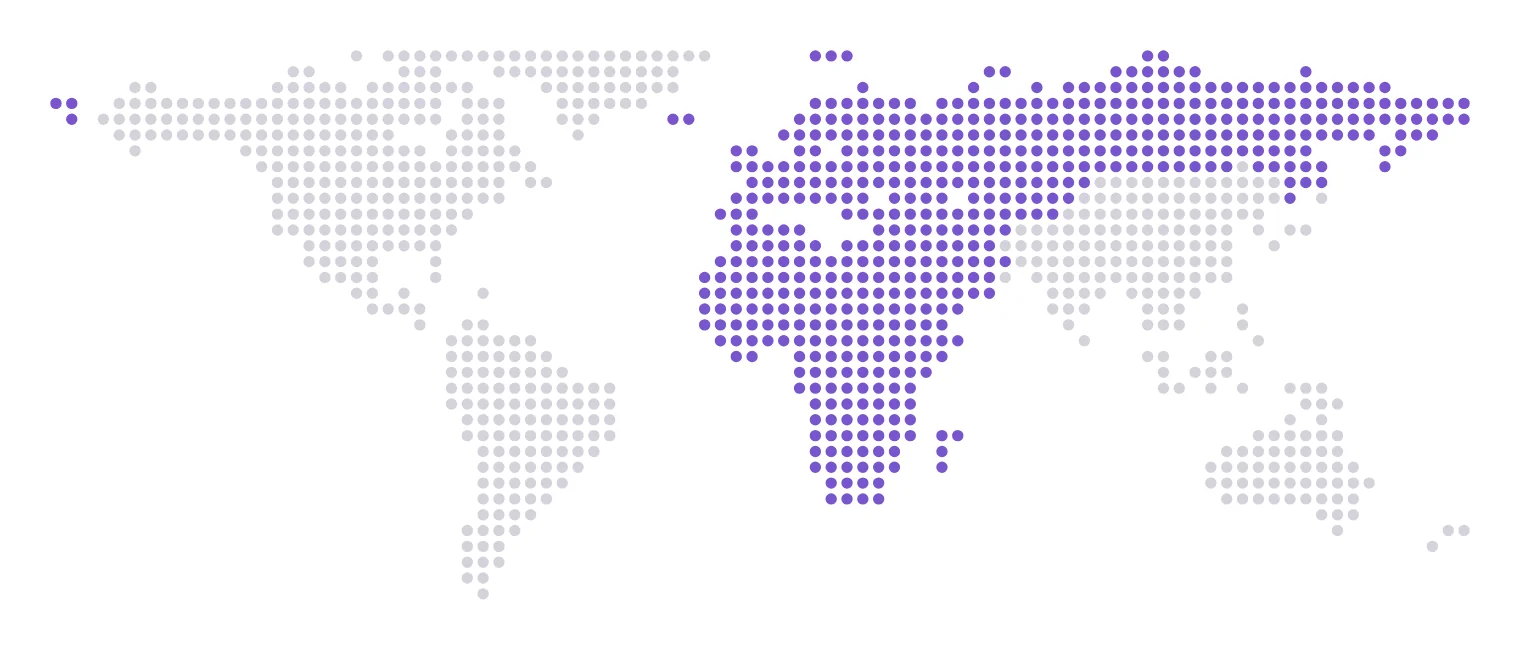 Close-up from the DRS demo: Europe, CIS, MEA